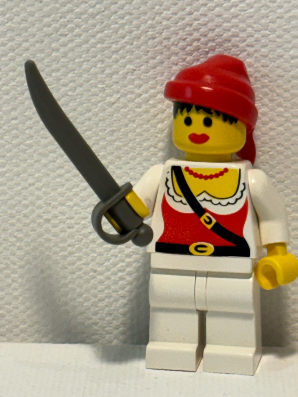 Lego Pirate Female 6273 White Legs Pirates I Minifigure Minifigure  Cake topper